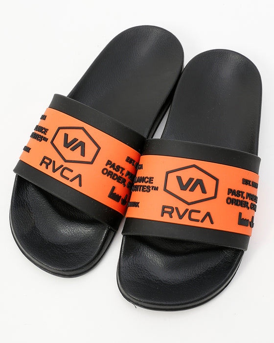 OUTLET】RVCA レディース CHAINMAIL SHOWER SLIDE サンダル 【2024年春夏モデル】