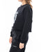 RVCA レディース TOUGH LUCK CROPPED C トレーナー BLK 【2024年秋冬モデル】 M / BLK