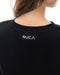 RVCA レディース TOUGH LUCK CROPPED C トレーナー BLK 【2024年秋冬モデル】 M / BLK