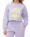 RVCA レディース TOUGH LUCK CROPPED C トレーナー PFM0 【2024年秋冬モデル】 M / PFM0