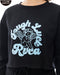 RVCA レディース TOUGH LUCK CROPPED C トレーナー PFM0 【2024年秋冬モデル】 M / PFM0