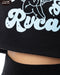 RVCA レディース TOUGH LUCK CROPPED C トレーナー PFM0 【2024年秋冬モデル】 M / PFM0