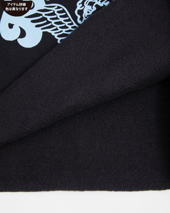 RVCA レディース TOUGH LUCK CROPPED C トレーナー PFM0 【2024年秋冬モデル】 M / PFM0