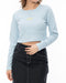 RVCA レディース DISTORT RIB LS ロンＴ BES0 【2024年秋冬モデル】 M / BES0