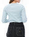 RVCA レディース DISTORT RIB LS ロンＴ BES0 【2024年秋冬モデル】 M / BES0