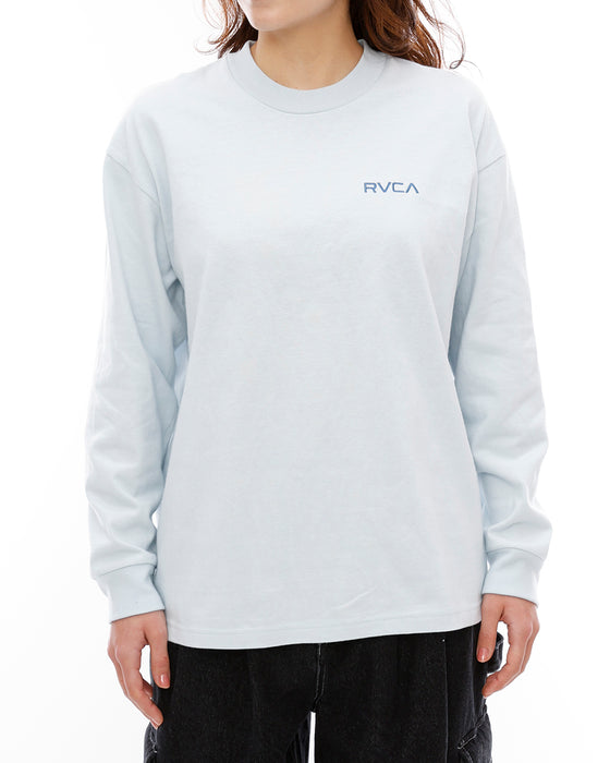 RVCA レディース PALM TREE LEAF BOX L ロンＴ BES0 【2024年秋冬モデル】 M / BES0