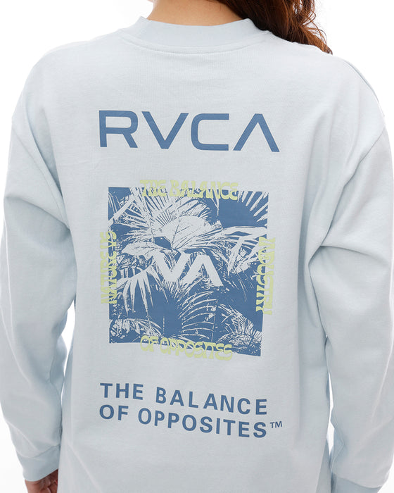 RVCA レディース PALM TREE LEAF BOX L ロンＴ BES0 【2024年秋冬モデル】 M / BES0