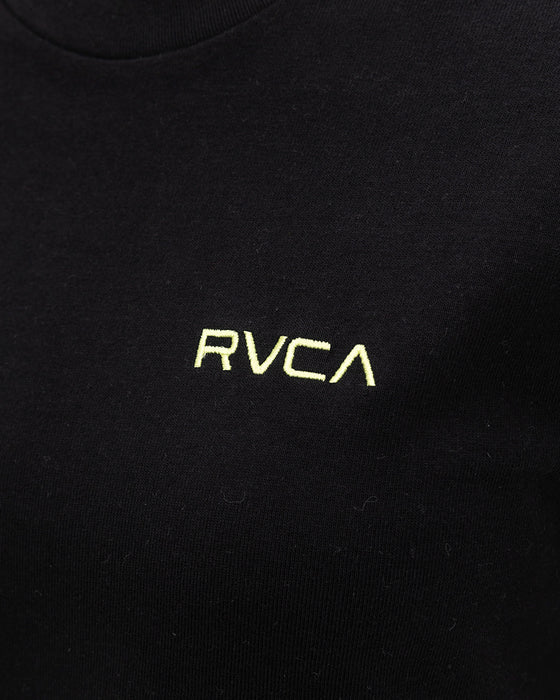 RVCA レディース PALM TREE LEAF BOX L ロンＴ BLK 【2024年秋冬モデル】 M / BLK