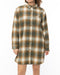 RVCA レディース TWILL CHECK DRESS 長袖シャツ GMV0 【2024年秋冬モデル】 M / GMV0