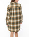 RVCA レディース TWILL CHECK DRESS 長袖シャツ GMV0 【2024年秋冬モデル】 M / GMV0