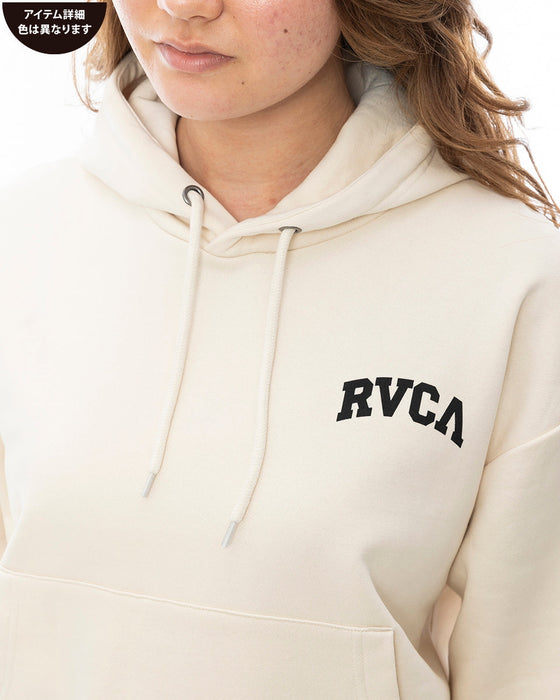 RVCA レディース PASTE UP HOODIE DRES ワンピース BLK 【2024年秋冬モデル】 L / BLK