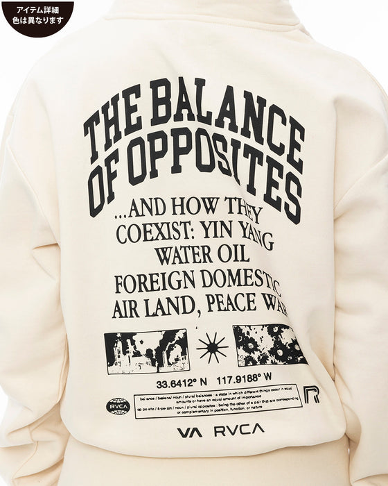 RVCA レディース PASTE UP HOODIE DRES ワンピース BLK 【2024年秋冬モデル】 L / BLK