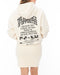 RVCA レディース PASTE UP HOODIE DRES ワンピース WDR0 【2024年秋冬モデル】 L / WDR0