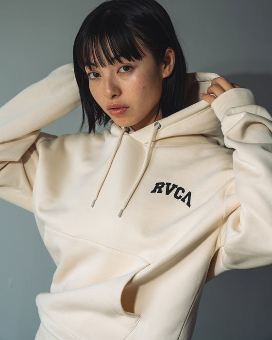 RVCA レディース PASTE UP HOODIE DRES ワンピース WDR0 【2024年秋冬モデル】 L / WDR0