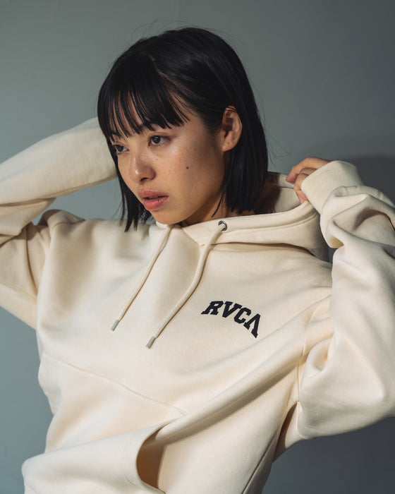 RVCA レディース PASTE UP HOODIE DRES ワンピース WDR0 【2024年秋冬モデル】 L / WDR0