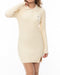 RVCA レディース MINI RVCA KNIT LS DR ワンピース WDR0 【2024年秋冬モデル】 M / WDR0
