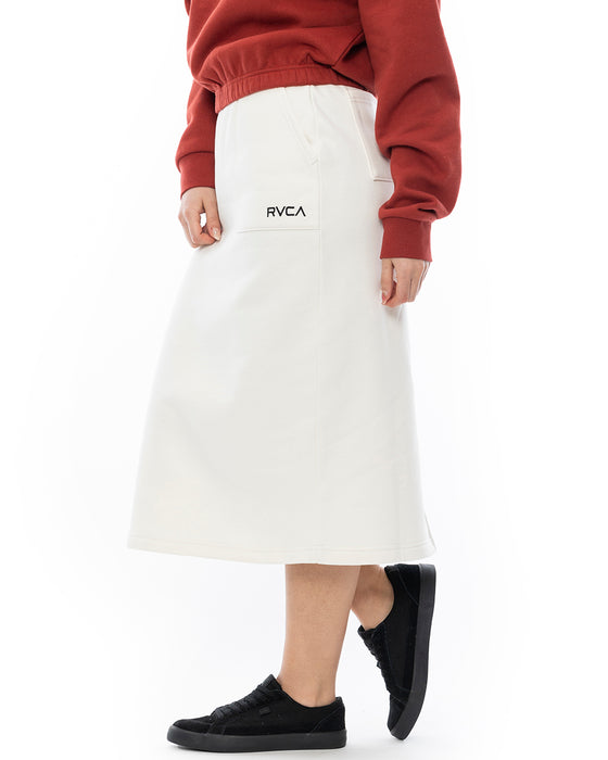 RVCA レディース MINI RVCA SWEAT SKIR スカート CLO 【2024年秋冬モデル】 M / CLO