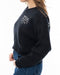 RVCA レディース LETTERLING KNIT セーター BLK 【2024年秋冬モデル】 M / BLK