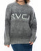 RVCA レディース BIG RVCA KNIT セーター BLK 【2024年秋冬モデル】 L / BLK