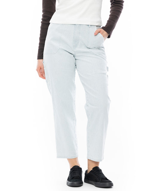RVCA レディース RECESSION PANT STRIP ロングパンツ BLQ4 【2024年秋冬モデル】 26 / BLQ4