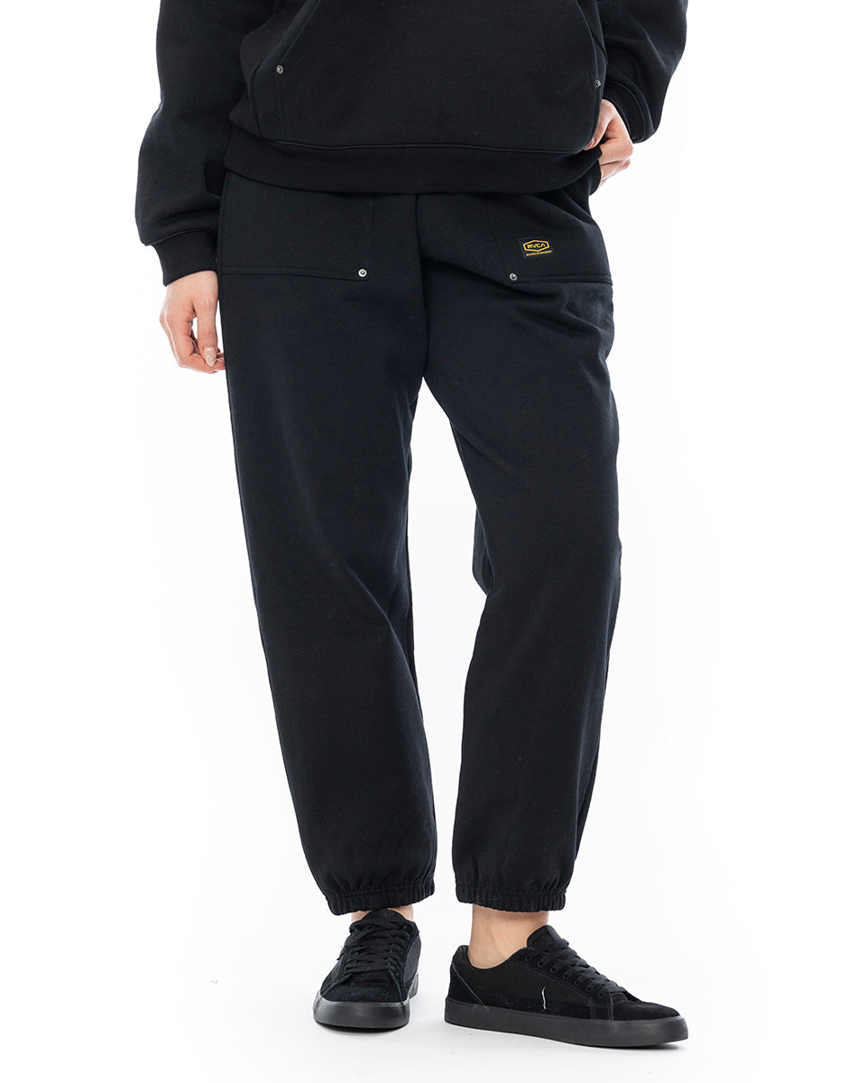 OUTLET】RVCA レディース RECESSION SWEATPANTS セットアップボトムス