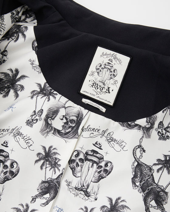 RVCA レディース INVISIBLE MAN TRENCH ジャケット BLK 【2024年秋冬モデル】 L / BLK