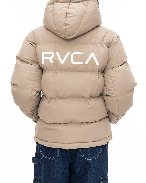 RVCA レディース BALANCE PUFFER HD JK ジャケット DKH 【2024年秋冬モデル】 L / DKH