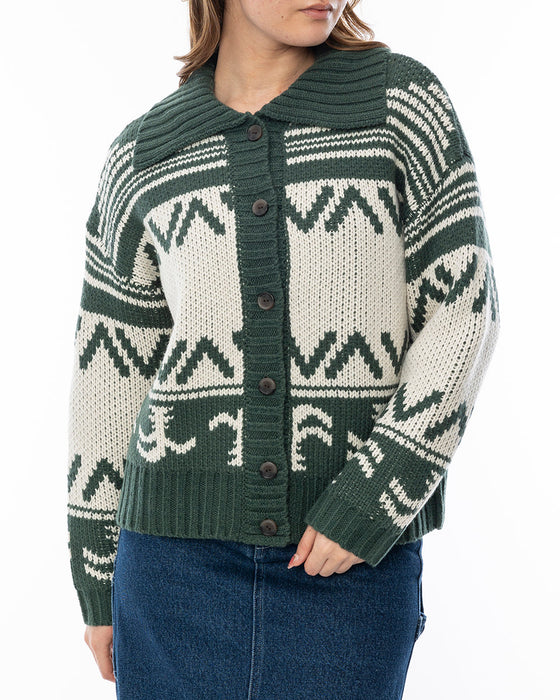 RVCA レディース TIDAL SWEATER セーター GSM0 【2024年秋冬モデル】 M / GSM0