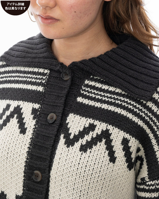 RVCA レディース TIDAL SWEATER セーター GSM0 【2024年秋冬モデル】 M / GSM0