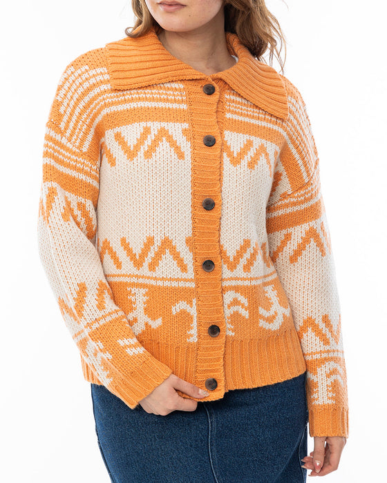 RVCA レディース TIDAL SWEATER セーター NJP0 【2024年秋冬モデル】 M / NJP0