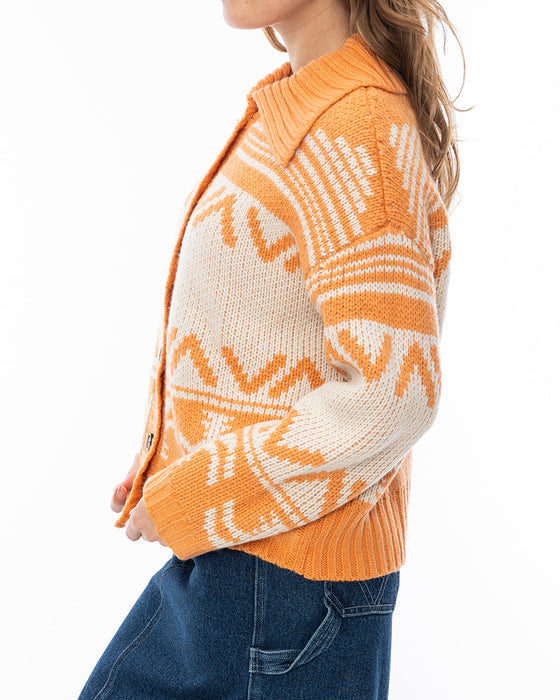 RVCA レディース TIDAL SWEATER セーター NJP0 【2024年秋冬モデル】 M / NJP0