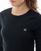 RVCA レディース ELEMENT STREACK LS T ロンＴ BLK 【2024年秋冬モデル】 M / BLK