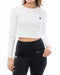 RVCA レディース ELEMENT STREACK LS T ロンＴ WHT 【2024年秋冬モデル】 M / WHT
