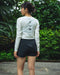 RVCA レディース ELEMENT STREACK LS T ロンＴ WHT 【2024年秋冬モデル】 M / WHT