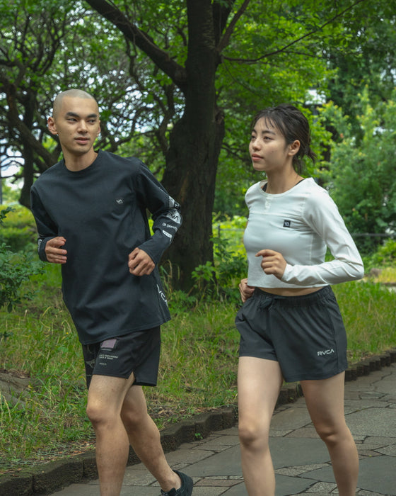 RVCA レディース ELEMENT STREACK LS T ロンＴ WHT 【2024年秋冬モデル】 M / WHT