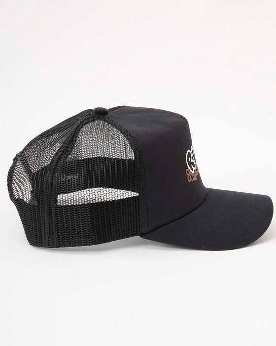 【OUTLET】RVCA レディース 17TH ST TRUCKER キャップ RVB 【2024年秋冬モデル】