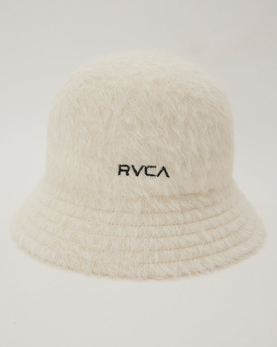 RVCA レディース MINI RVCA  CROCHET H ハット WHT 【2024年秋冬モデル】 F / WHT