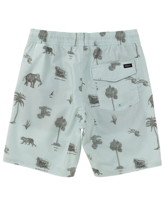 【OUTLET】RVCA キッズ BARNES ELASTIC SHORT ボードショーツ/サーフトランクス 【2024年春夏モデル】