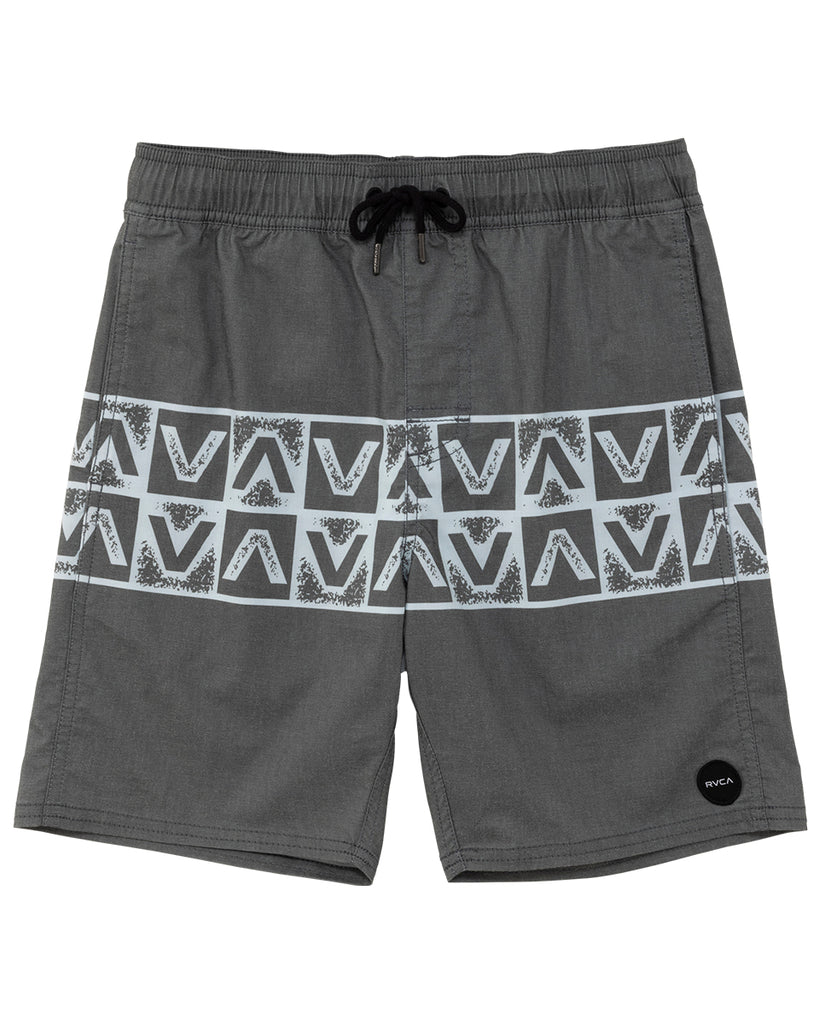 OUTLET】RVCA キッズ BARNES ELASTIC SHORT ボードショーツ/サーフトランクス KVK9【2024年春夏モデル