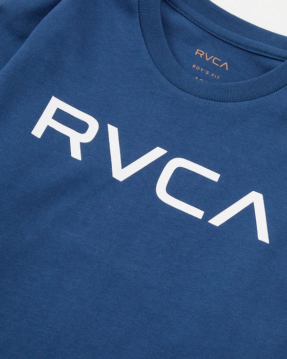 RVCA キッズ BIG RVCA LT ロンＴ DKD 【2024年秋冬モデル】