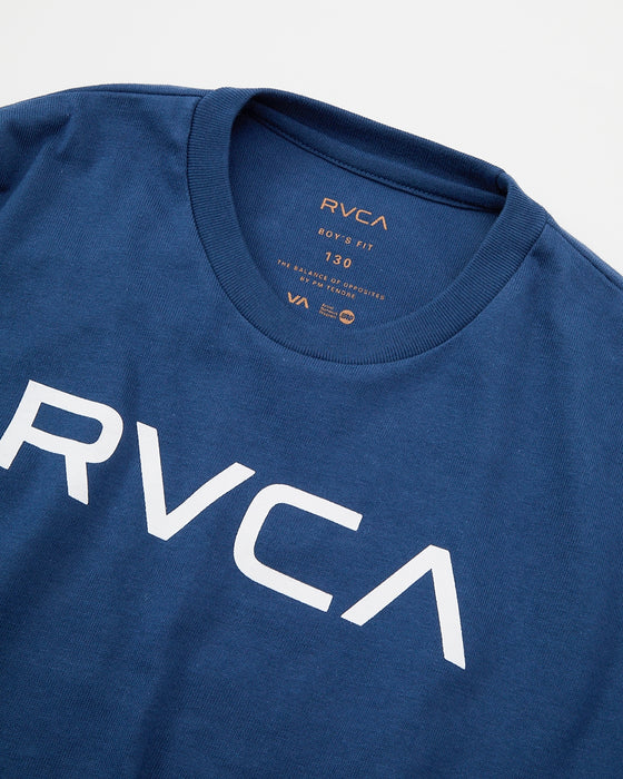 RVCA キッズ BIG RVCA LT ロンＴ DKD 【2024年秋冬モデル】