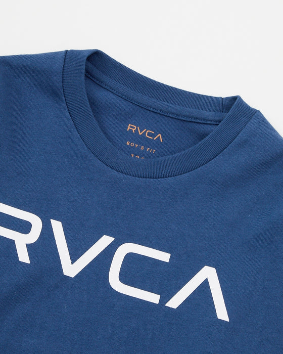 RVCA キッズ BIG RVCA LT ロンＴ DKD 【2024年秋冬モデル】