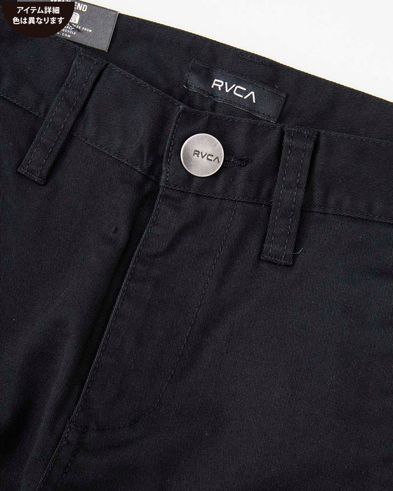 【SALE】RVCA キッズ WEEKDAY STRETCH PANT ロングパンツ DKH 【2024年秋冬モデル】