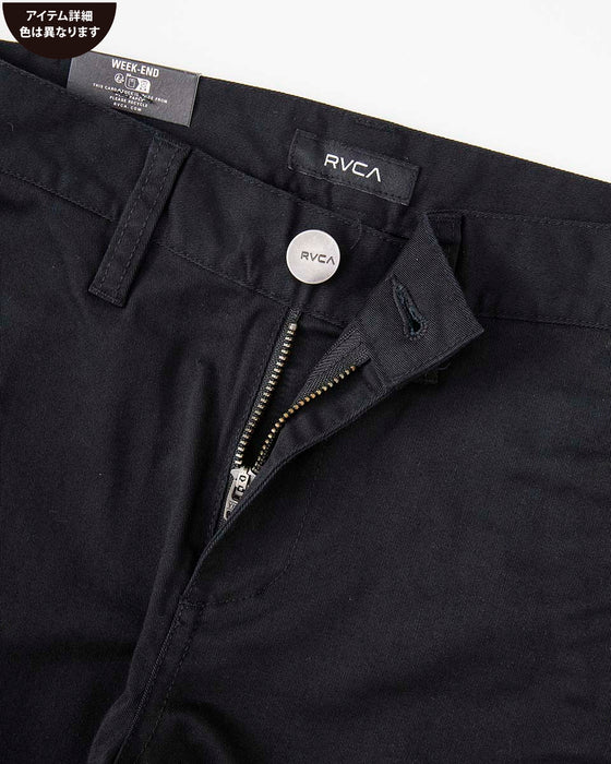 【SALE】RVCA キッズ WEEKDAY STRETCH PANT ロングパンツ DKH 【2024年秋冬モデル】