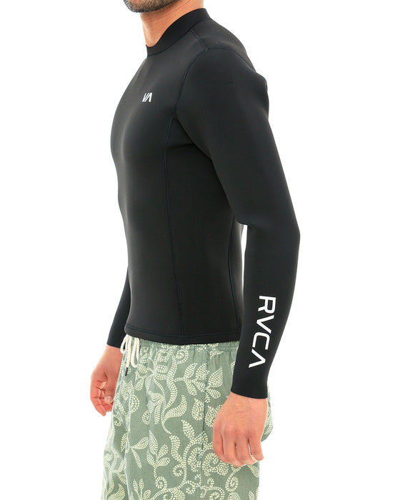 OUTLET】RVCA ウェットスーツ BALANCE BACK ZIP SURF TOP タッパ 【2024年春夏モデル】