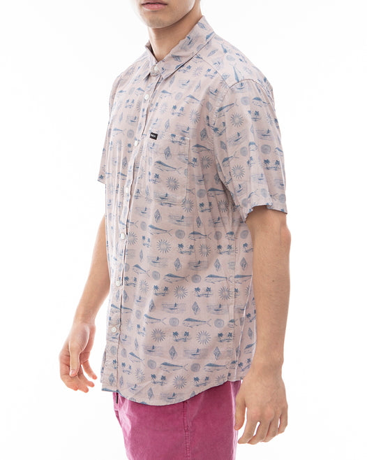 RVCA メンズ 【HAWAII】 DORADO SS ショートスリーブシャツ 【2024年夏モデル】