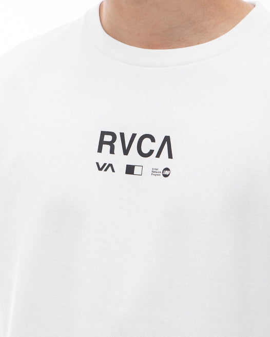 RVCA メンズ TEXTBOOK MID Ｔシャツ 【2024年夏モデル】