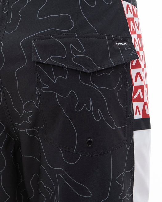 【OUTLET】RVCA メンズ APEX 2 TRUNK ボードショーツ/サーフトランクス 【2024年夏モデル】