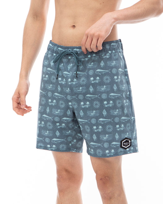 【OUTLET】RVCA メンズ 【HAWAII】 DORADO HEMP STRETCH ボードショーツ/サーフトランクス 【2024年夏モデル】