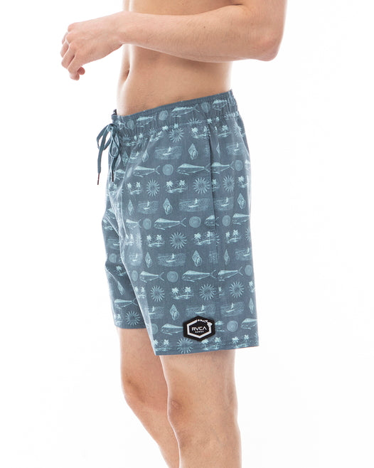 【OUTLET】RVCA メンズ 【HAWAII】 DORADO HEMP STRETCH ボードショーツ/サーフトランクス 【2024年夏モデル】